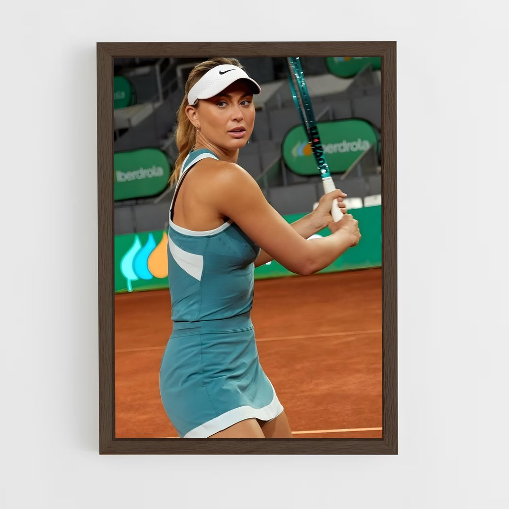 Poster Paula badosa raquette – affiche Tennis (vue 5)